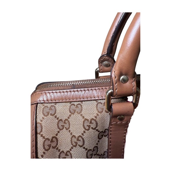 Gucci Joy GG Medium Boston Canvas Bag - Picture 6 of 9